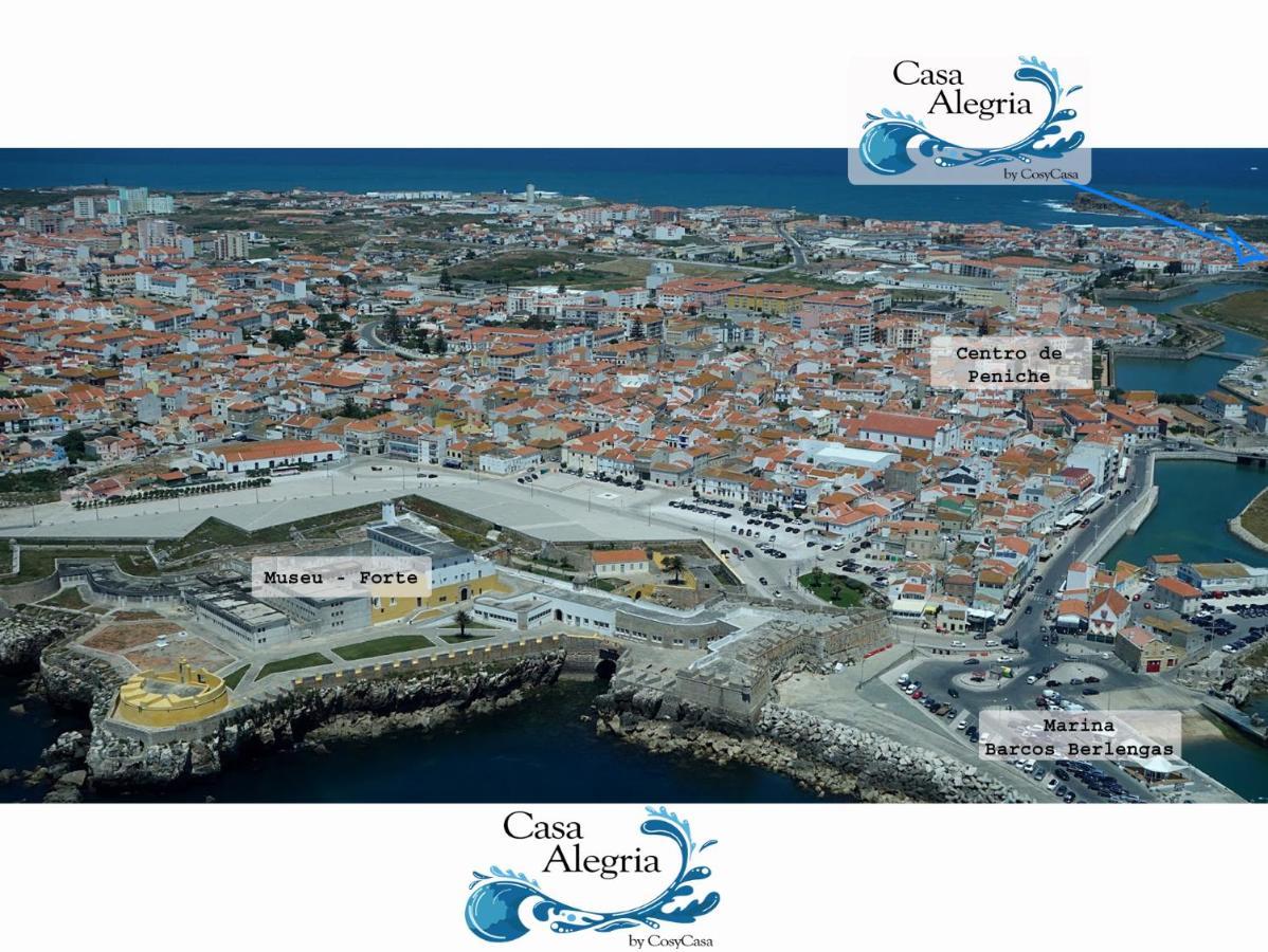 Casa Alegria By Cosycasa Praia Peniche Buitenkant foto