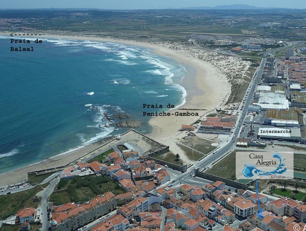 Casa Alegria By Cosycasa Praia Peniche Buitenkant foto